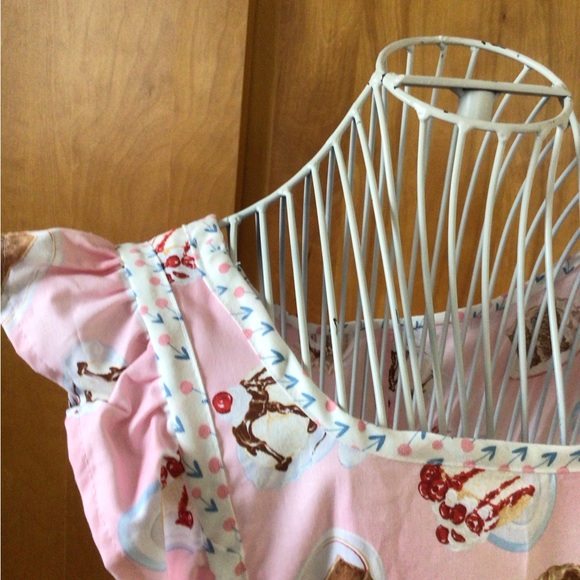 Vintage style apron - Picture 4 of 6